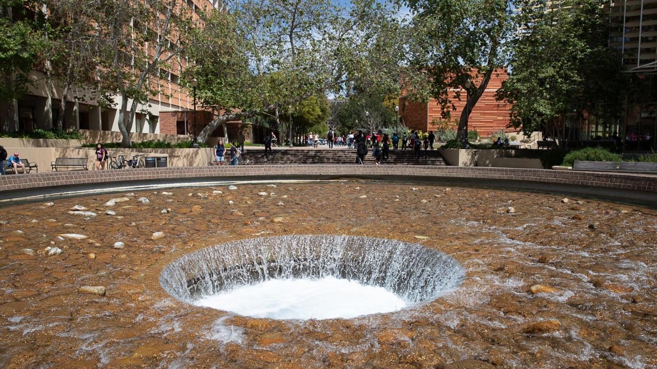 UCLA Inverted Fountain