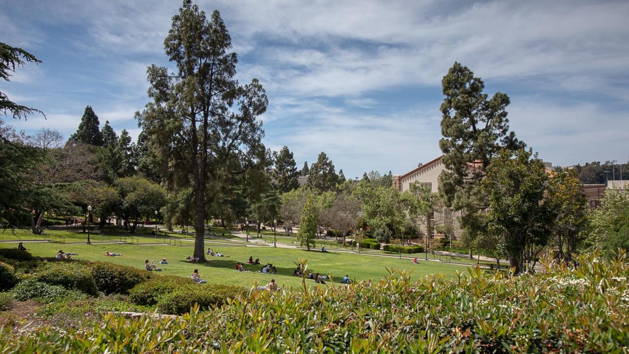 Student Activities Center from Janss Steps