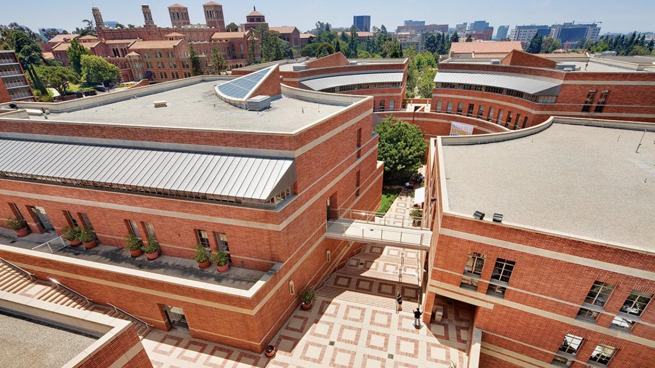 UCLA Anderson aerial view